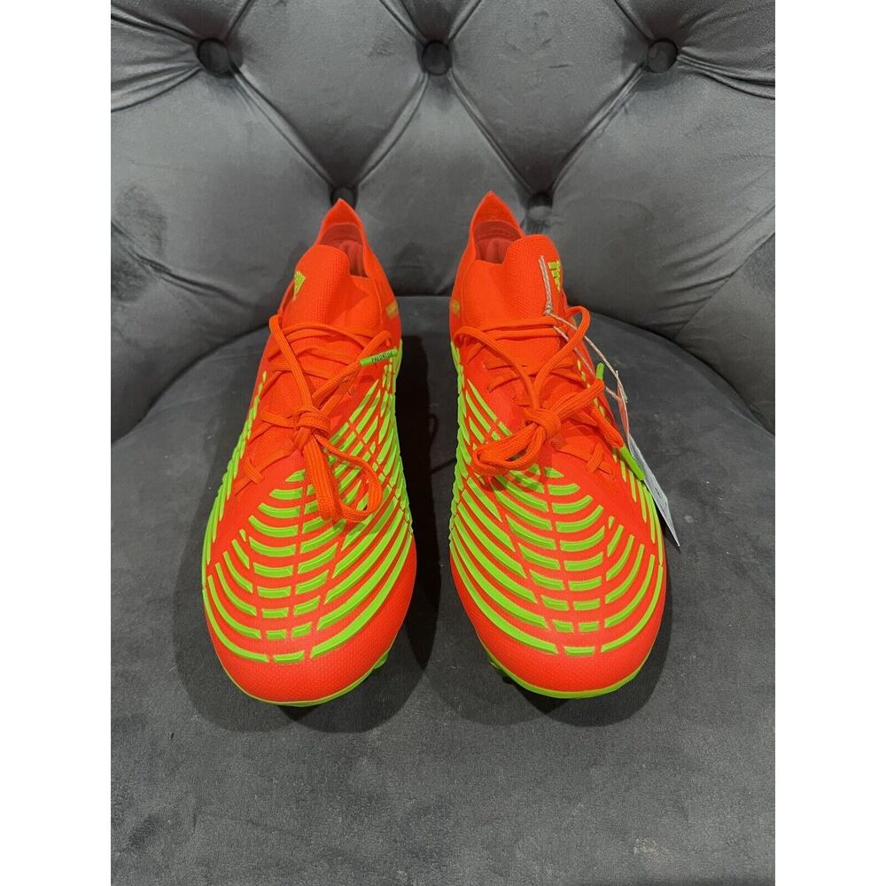 Adidas Predator Edge.1 SG Solar Red Football Boots Shoes Size US 8 GW1010 New